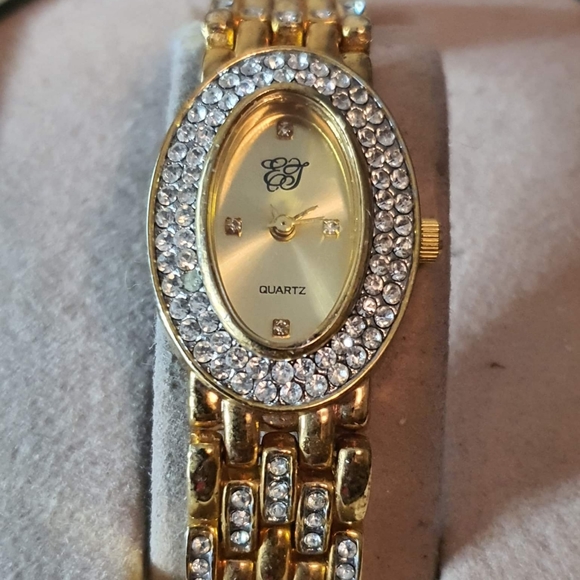 EJ Accessories - 🦋10/$20🦋 EJ Goldtone/Rhinestone Women's Watch